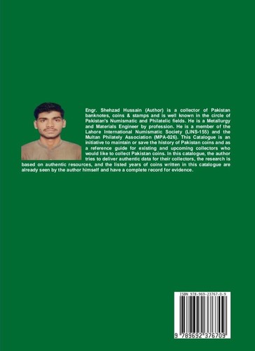 1947 à 2022 ** CATALOGUE des MONNAIES PAKISTANAISES ** LIVRE par Shehzad Hussain - Photo 9/9