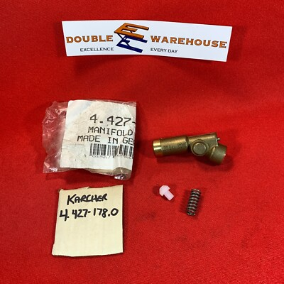 #ad NOS OEM Karcher 4.427 178.0 Manifold ONE SET 3 PCS PER ORDER $29.99