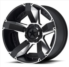 Kmc Xd Xd811 Rockstar Ii Machined Black Accents Wheel 17x9 5 On 5 5 On 135