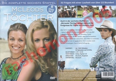 DVD MCLEODS TÖCHTER SEASON STAFFEL 6 Bridie Carter Rachael Carpani Rarität NEU