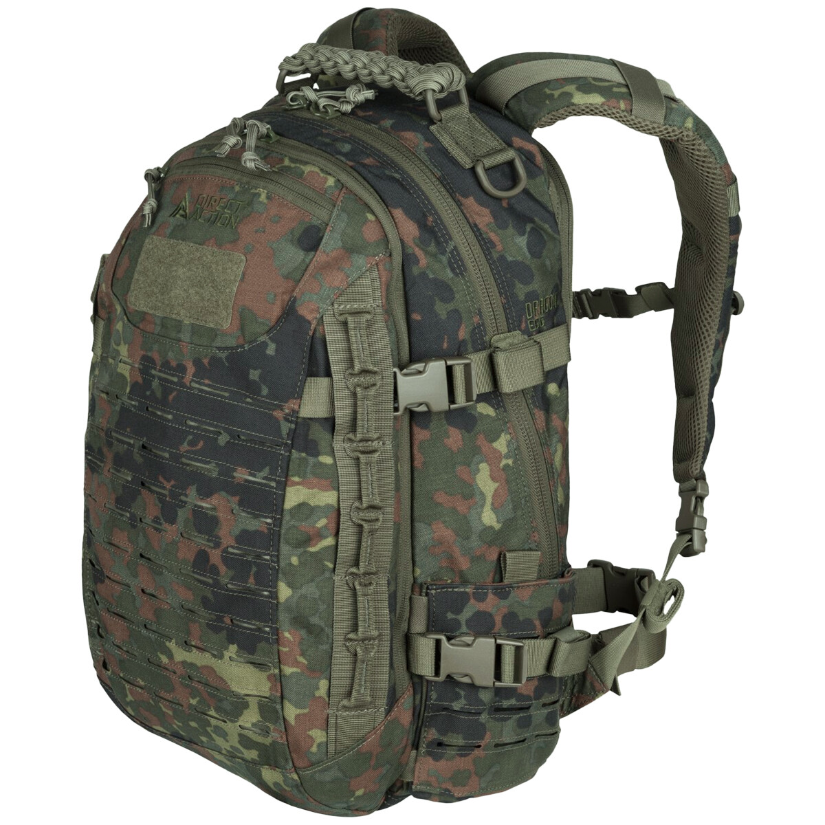 Direct Action Dragon Egg Mk2 Zaino MOLLE Duraflex 25L YKK EDC Flecktarn Camo