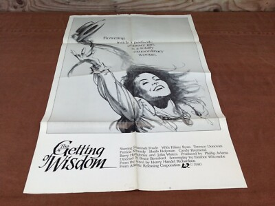 #ad 1980 The Getting Of Wisdom Original Movie House Full Sheet Poster $75.00