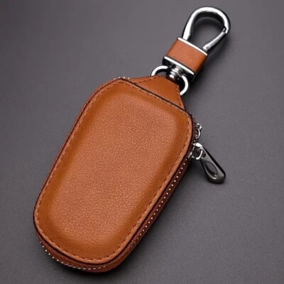 1-pc Stylish design BROWN Car Key Bag, Universal Key Storage Case with Fashion