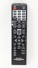 Sharp RRMCGA205AWSA Audio System Remote Control - Tested