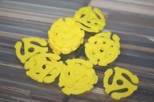 Lot of 20 Vintage 45RPM Records Adapter Plastic Spindle Insert for Turntables