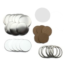 ChiButtons Mirror Parts - 44mm Round Mirror Button 100 sets