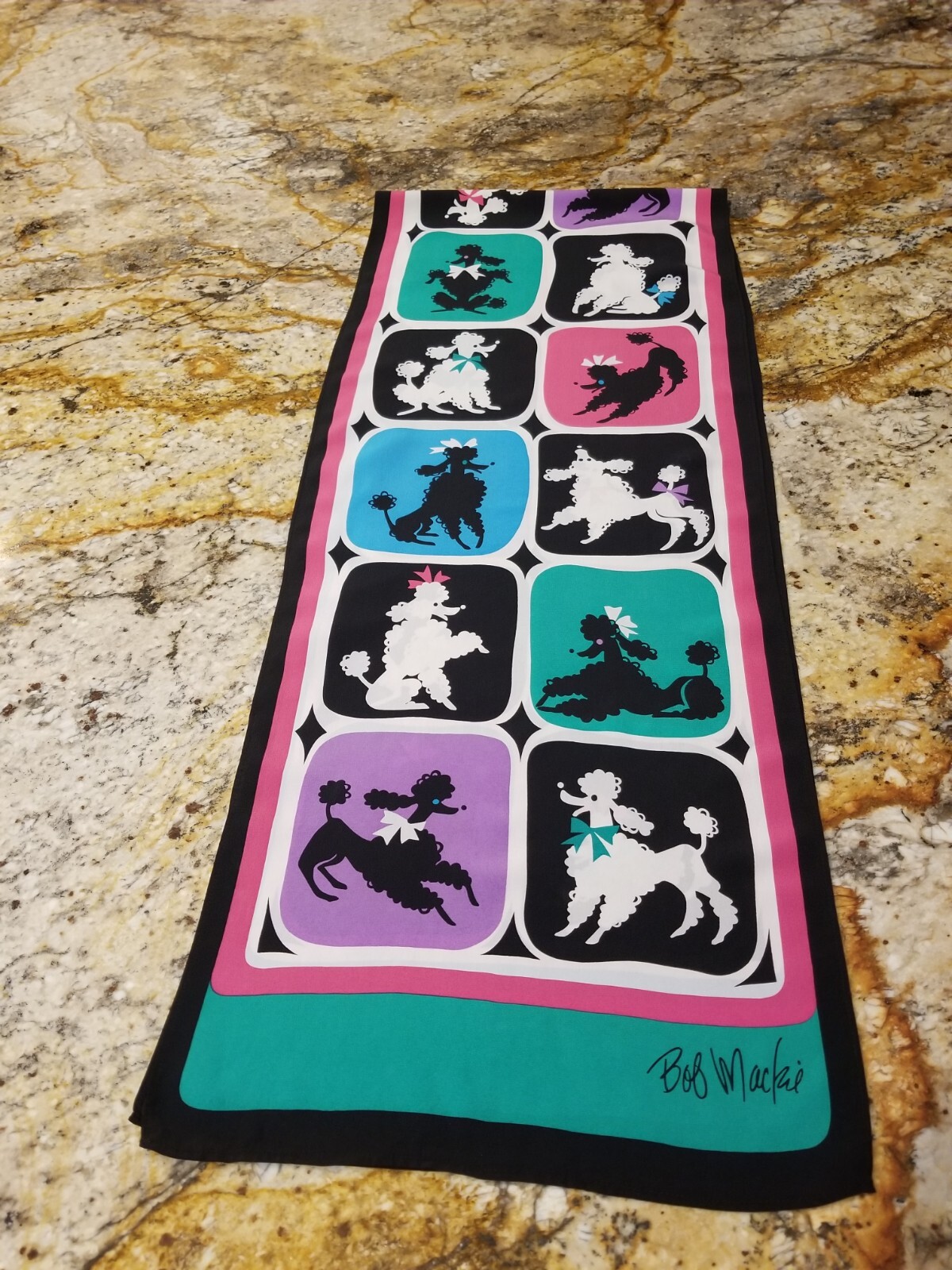 Bob Mackie Wearable Art Scarf - image 1