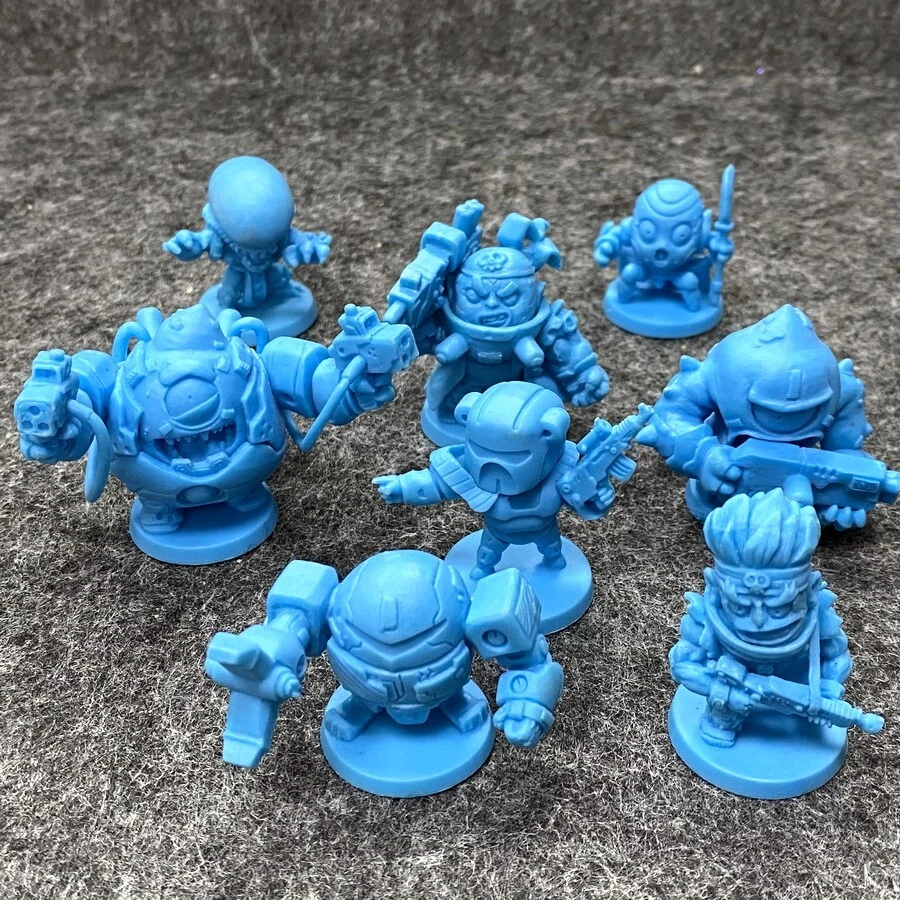 Random 3pcs Enemies Heroes Monster Starcadia Quest Board Game Miniatures Toys   - Image 2 of 4