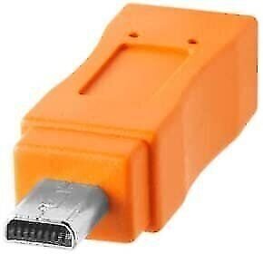 TetherPro USB-C to 2.0 Mini-B 8-Pin, 15' (4.6m) (High-Visibility Orange) - Picture 4 of 4