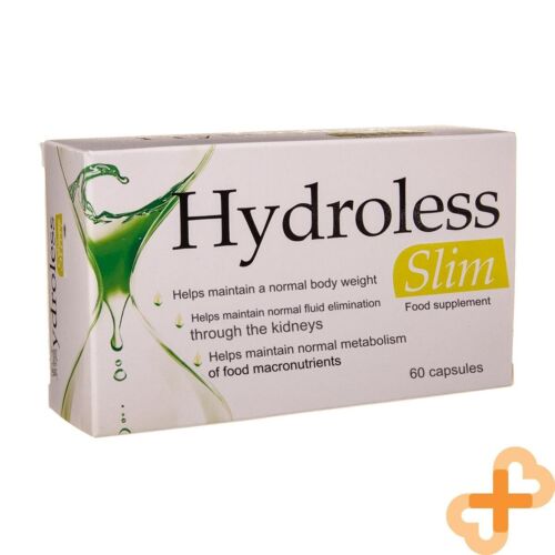 HYDROLESS SLIM 60 Capsules Supplement Body Weight Digestive Liver Functions - Picture 21 of 24