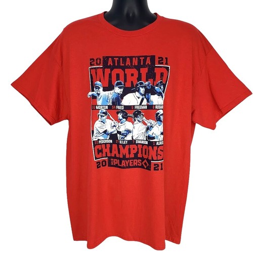 プロスタンダード メンズ Tシャツ Atlanta Braves Red, White And Blue Dip Dye T-Shirt - Red/ Men's Atlanta Braves Red/Royal Red, White And Blue Dip Dye T-Shirt