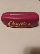 Candie's Eye Glass/Sunglasses Case Only Hard Clamshell Pink 6" L In EUC