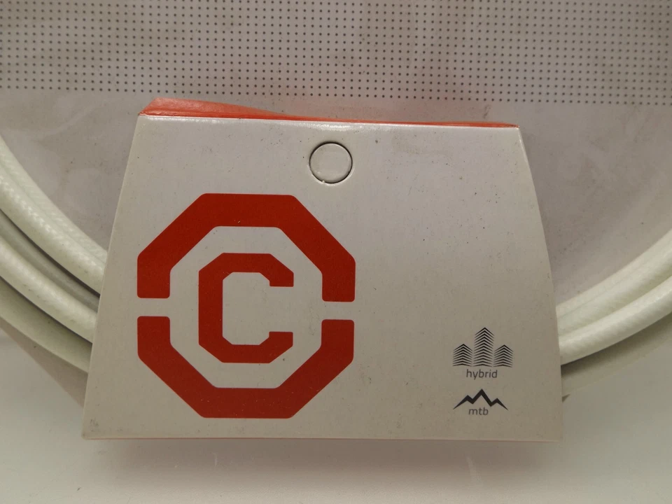 NUEVO Kit de manguera hidráulica Clarks HH1-3 manguera de freno de disco blanco Shimano 3000 mm Foto 4 de 4