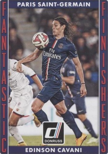 2018-19 Panini Donruss Soccer # 52 Edinson Cavani Paris St-Germain