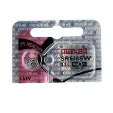 1 Maxell 321 SR616SW SR616 SILVER OXIDE watch battery