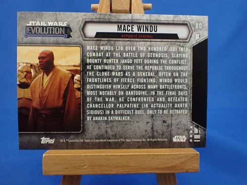 Mace Windu Star Wars Evolution 2016 #80 - Picture 2 of 2