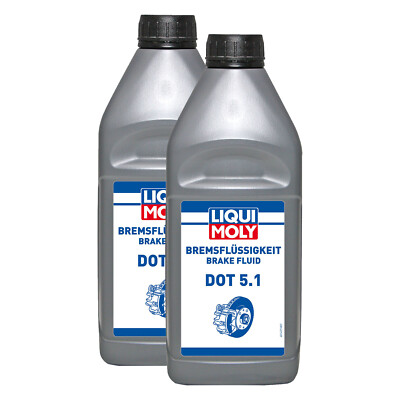 Bremsflüssigkeit 2 Liter LIQUI MOLY DOT 5.1 Brems Flüssigkeit Brake Bremse Fluid