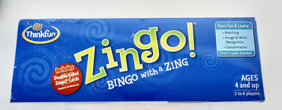 ThinkFun Zingo! Bingo with a Zing Matching Game Award Winning Family Fun Ages 4+ - Image 4 of 4