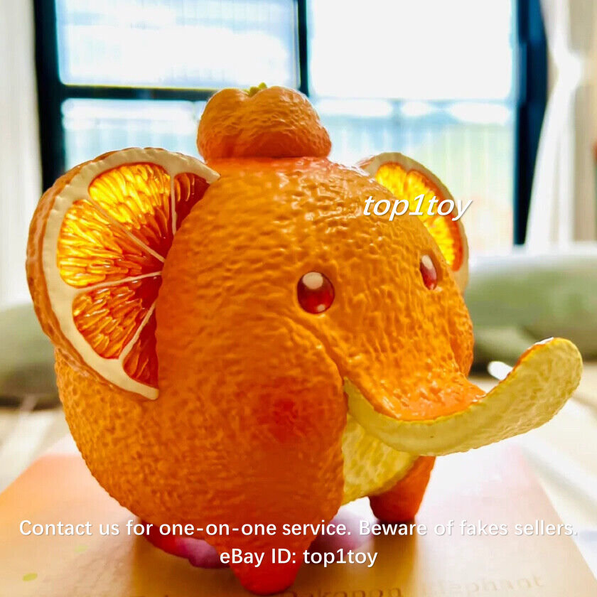 ANIMAL PLANET x DODOWO Fruit Fairy Dekopon Elephant Limited Art