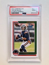 2021 Chronicles JUSTIN FIELDS Stars & Stripes RC #STSJFI PSA 10 GEM MINT