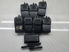Lot of 7 Vertex Standard VX-351-AG8B-5 Two-Way Radio Set UHF  B42