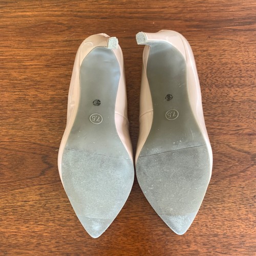 Worthington Pointed Toe Pumps Classic Stiletto Heels Nude Beige Size 7.5 - Picture 6 of 7