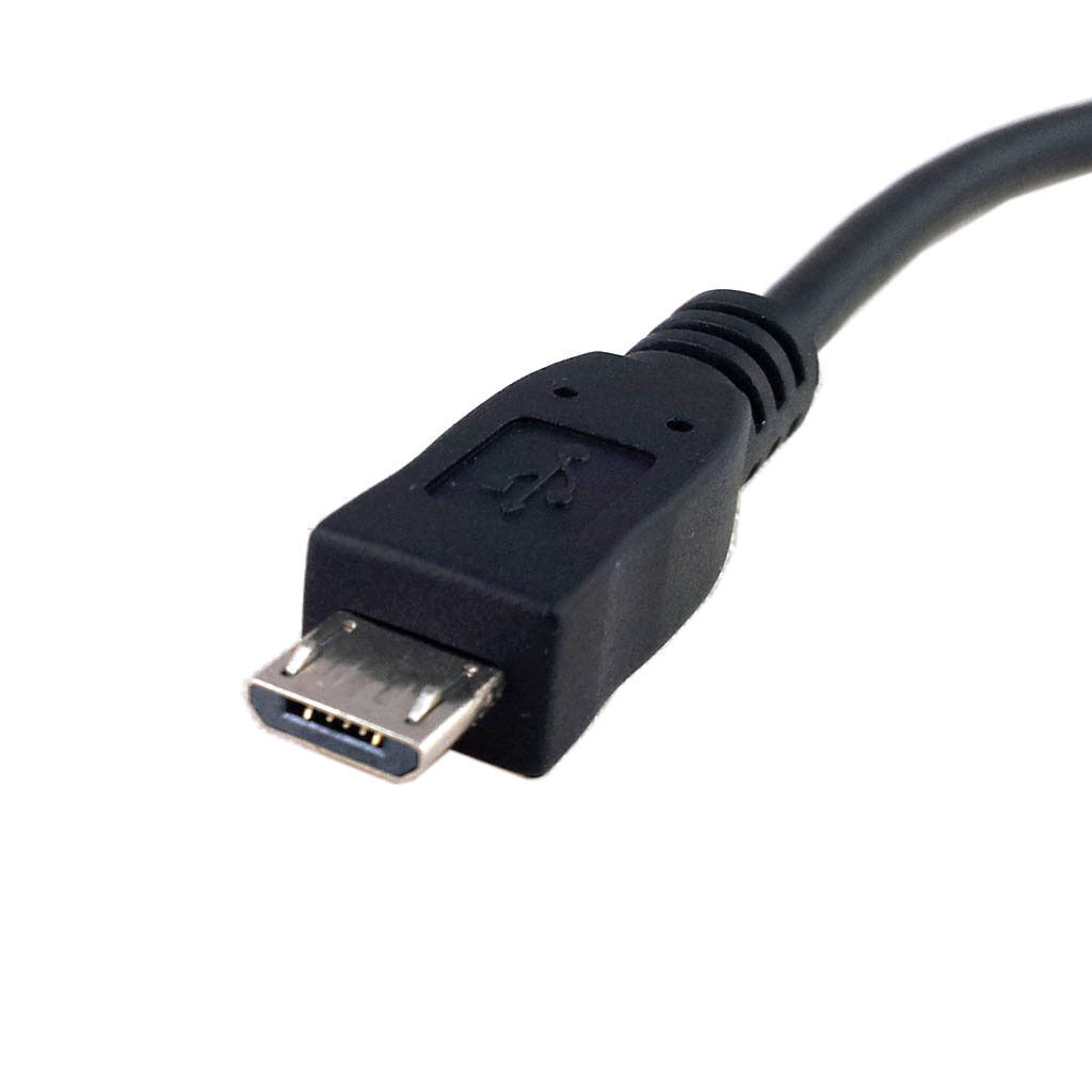 Micro USB Host OTG Cable With USB Power for Galaxy Note3 S4 N5100 N7100