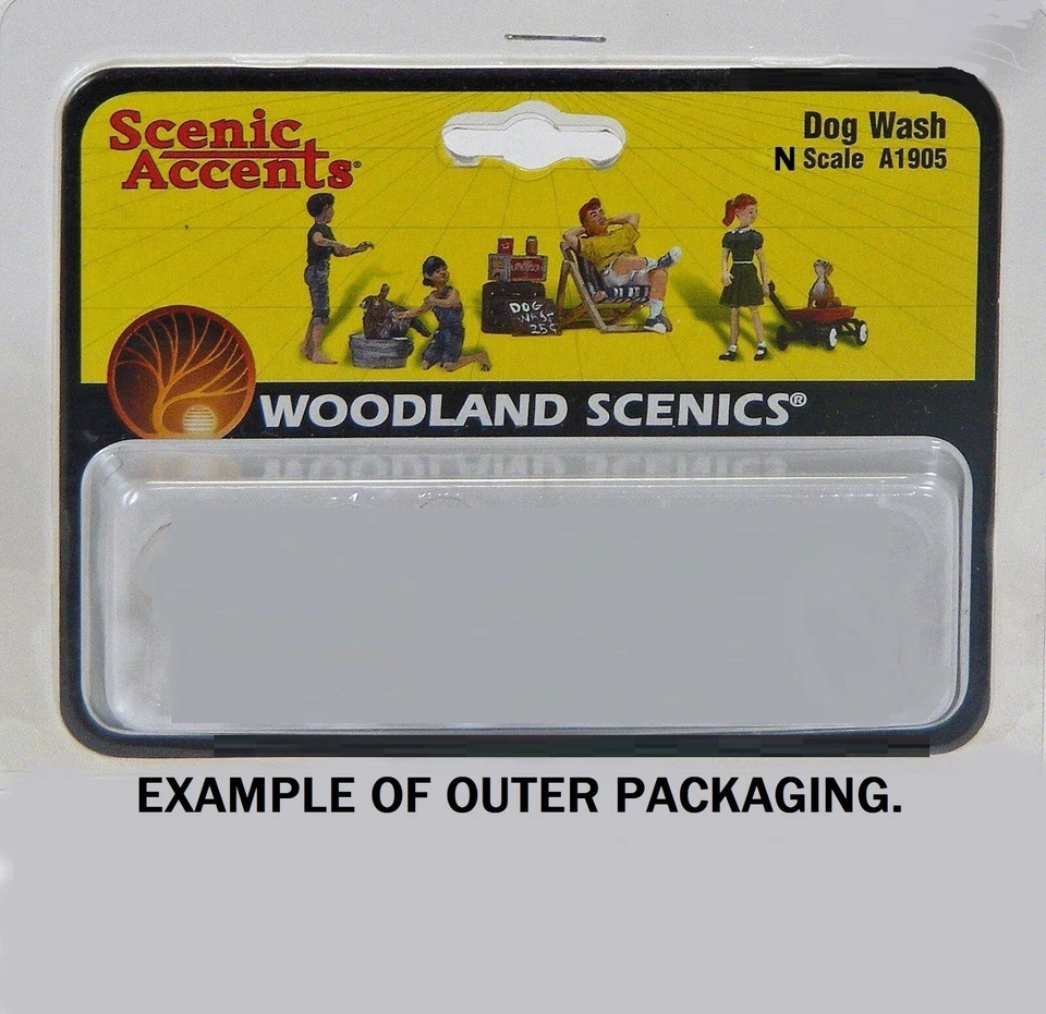 Woodland Scenic Workers With Fork Lift Figure Set N scale - Image 4 of 4