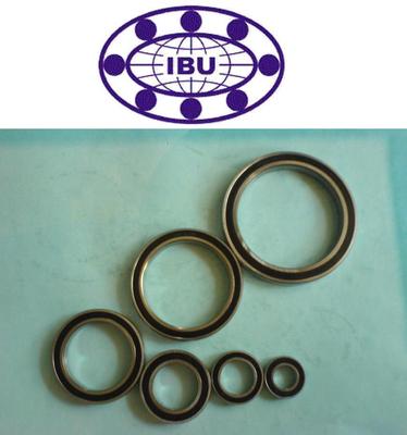 1 Stk. IBU Rillenkugellager / Kugellager 6811 2RS = 61811 2RS1  55x72x9 mm 