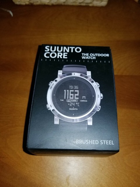 suunto core brushed steel price