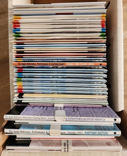 ARPLE 29 issue lot Reference Performance Learning CD-Rom Apple Macintosh 1994-99 - Photo 6/10