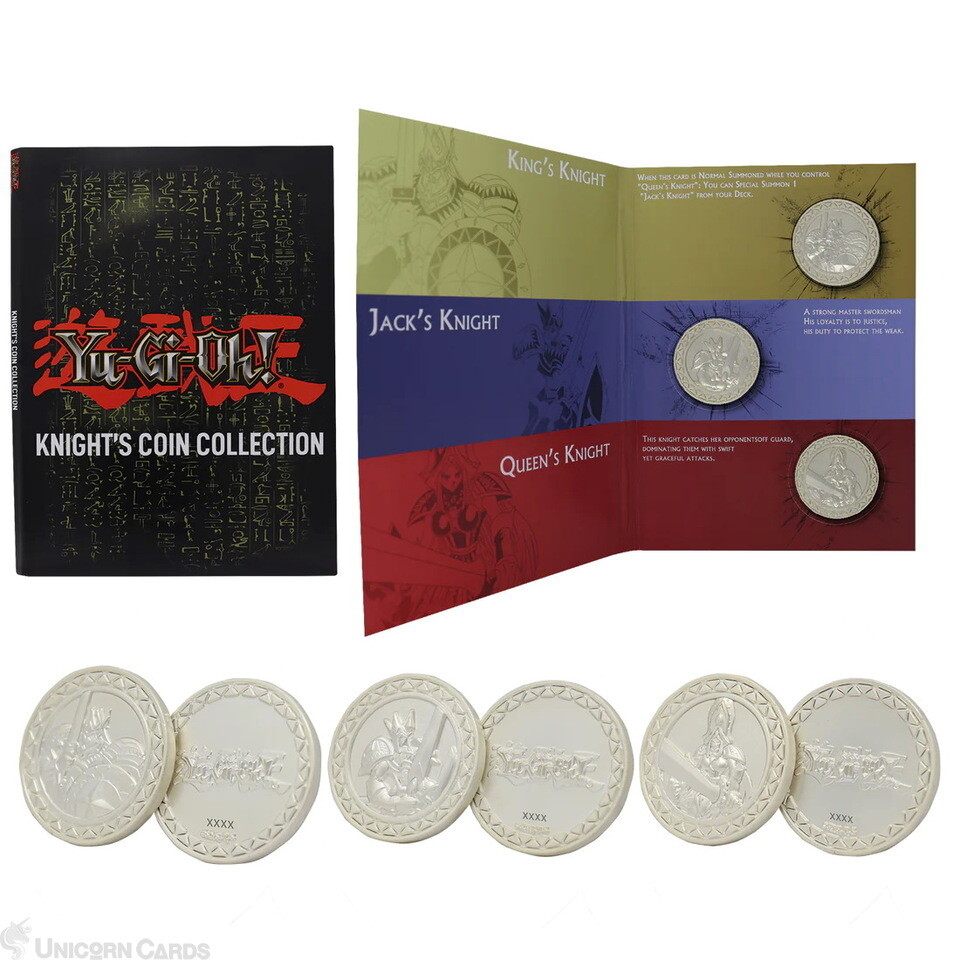 Yu-Gi-Oh! Limited Edition Knights Coin Collection Album