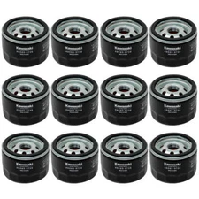 12PK Genuine OEM Kawasaki 49065-0736 Oil Filters 4906-50721 49065-7007