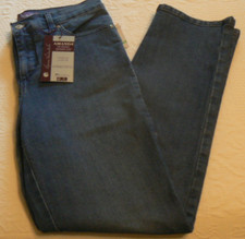 NWT Gloria Vanderbilt sz.8P Average "AMANDA"women's jeans,med/dark,classic rise