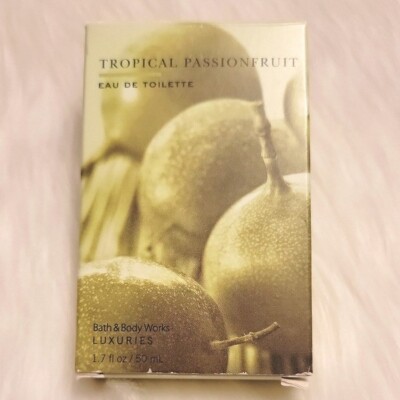 NWT RARE Bath & Body Works Vintage Tropical Passionfruit Eau De Toilette