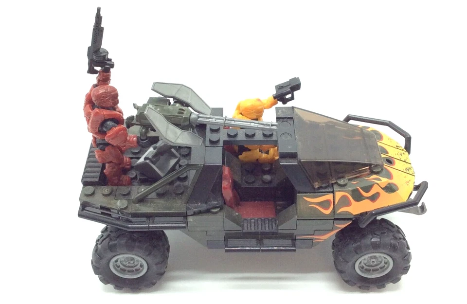 Lote Mega Halo UNSC Red Spade & Flame Warthog Foto 4 de 4