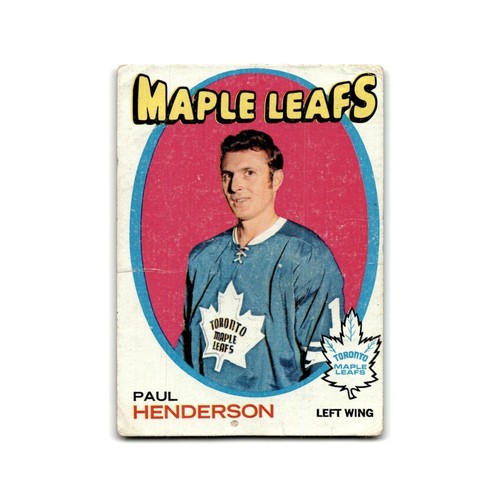 Paul Henderson #67 1971 Topps card