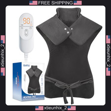 Electric Heating Pad for Full Body Large 24x37 inch Deep Heat Graphene Therapy