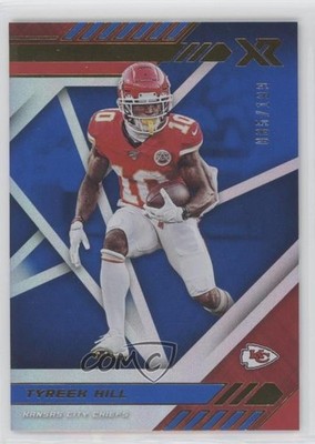 2020 Panini XR Blue 85/199 Tyreek Hill #17 0nr3