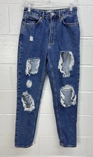 BDG Urban Outfitters Mom High-Rise Destroyed Jeans / Women  s Size 27