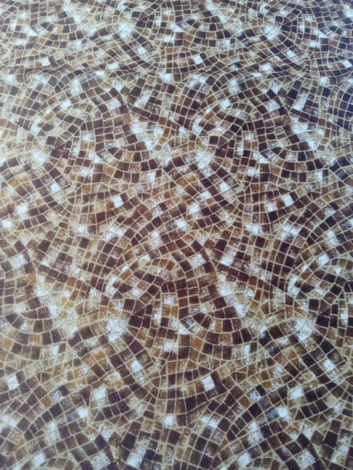 2 piezas tela edredón algodón textura azulejo Michael Miller 10*42" cada uno Foto 4 de 4