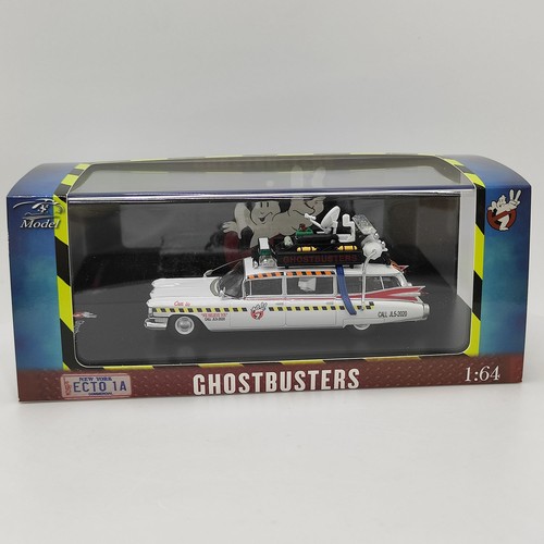 YS Brave 1:64 Cadillac Miller Movie Ghostbusters Ghost Car Alloy Car Model - Picture 5 of 22