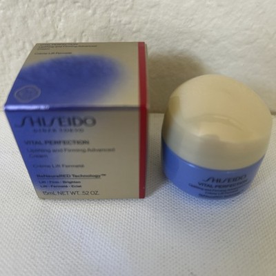 Shiseido Vital Perfection Uplifting & Firming Advanced Cream 0.52 oz New In Box