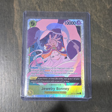 One Piece Ccg Jewelry Bonney Op13-108 Alt Art Holo Super Rare En 10000