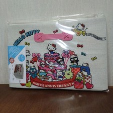 Hello Kitty 50th Anniversary Limited Folding Storage Box Japanese Only New
