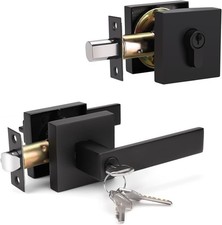 Keypad Smart Door Knob Lock, Keyless Entry Digital Lock with Handle
