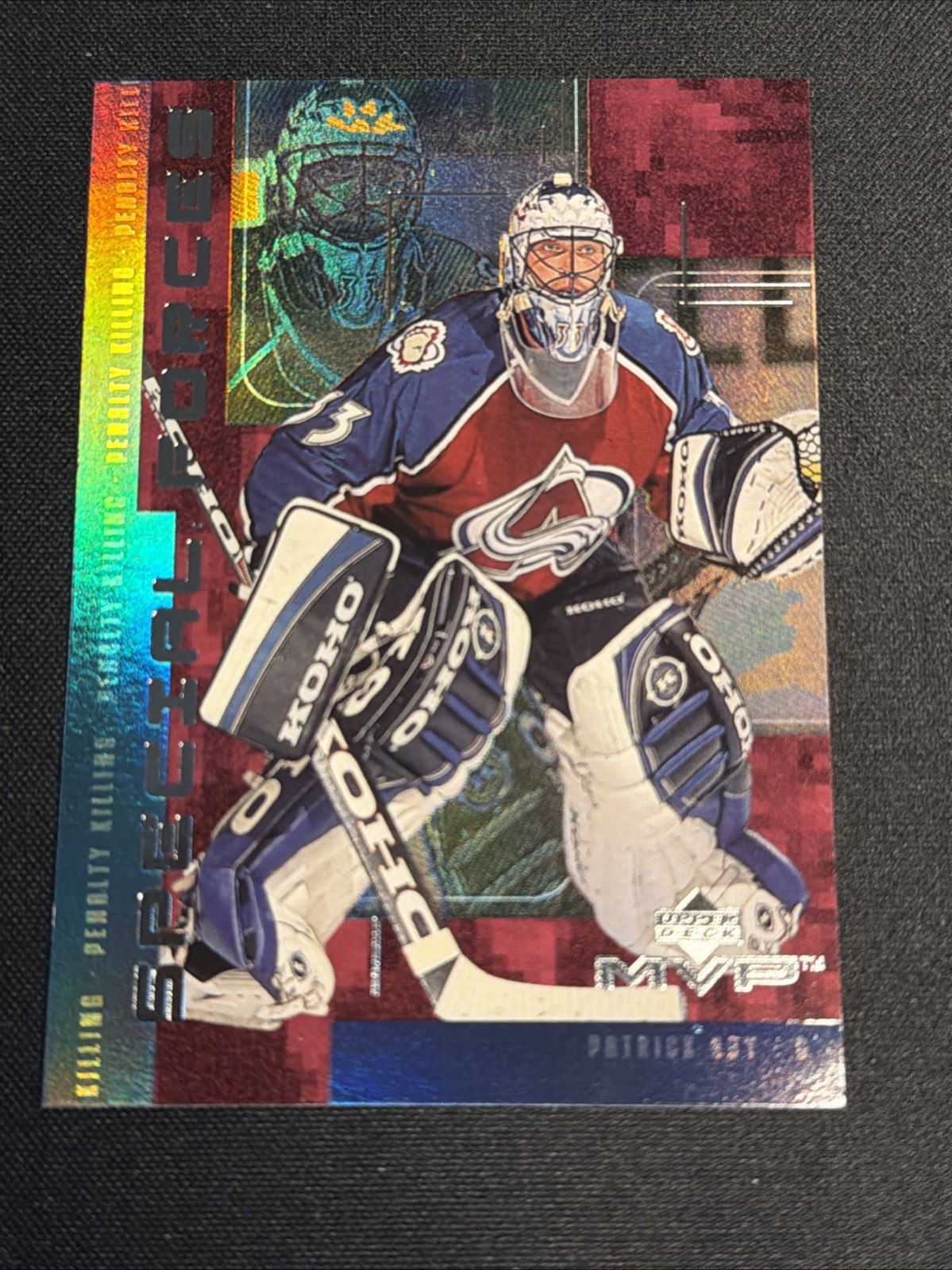1998-99 Upper Deck MVP Special Forces #F13 Patrick Roy Avalanche