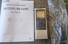 Olympus VN-722PC Digital Voice Recorder Dictation Machine Tested With Usb
