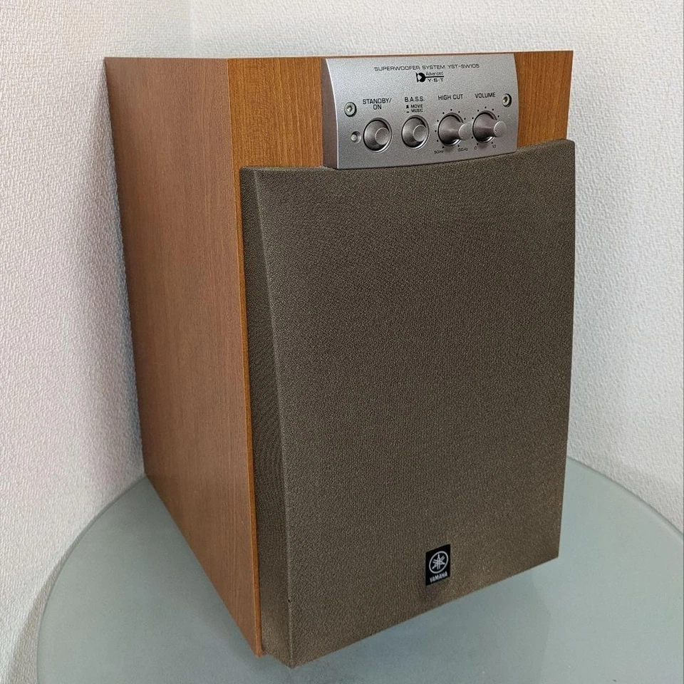 YAMAHA YST-SW105 SUPERWOOFER SYSTEM Advanced YST Cherry AC100V 50/60Hz 60W - Image 2 of 4