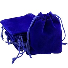 Velvet Drawstring Gift Bags Jewelry Storage Pouches Reusable 5 or 10 Pack US